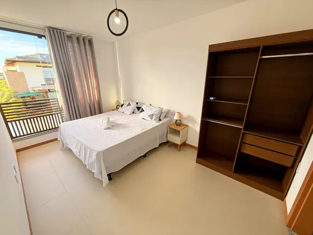 Quarto com varanda